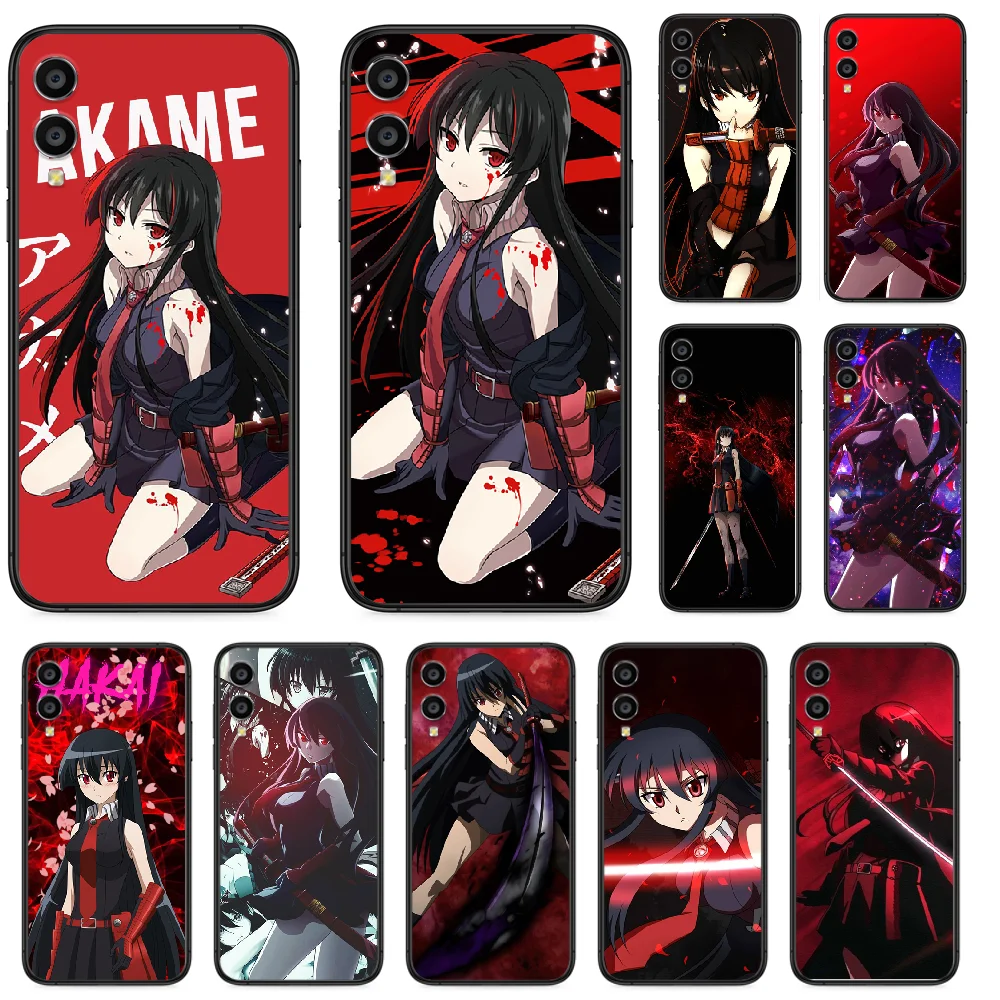 Аниме Akame Ga Kill чехол для телефона Huawei Honor 10 10i 20 6A 7A 7C 8 8A 8X 9 9X Play View Lite Pro черный art prime
