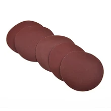 

40 Pcs / Set 75mm-80mm Sandpapers 320 / 400 / 600 / 800 / 1000 / 1200 / 1500 / 2000Grit Flocking Polishing Sandpaper