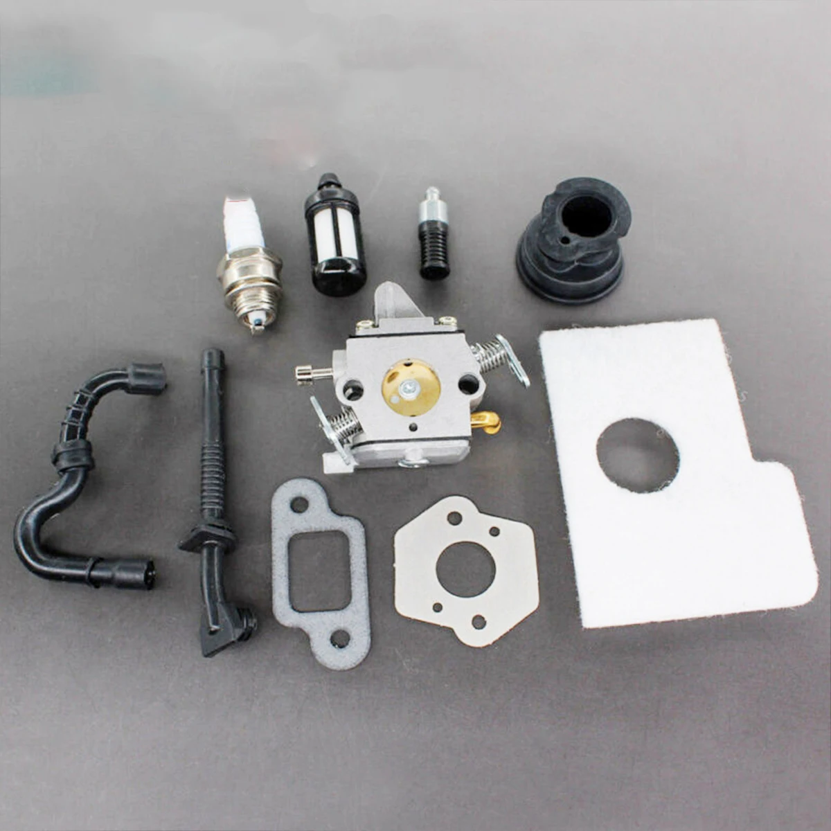 Kit Carburatore Per Motosega Stihl MS180 MS170 018 017 Con Filtro Aria E Tubi - Foto 4