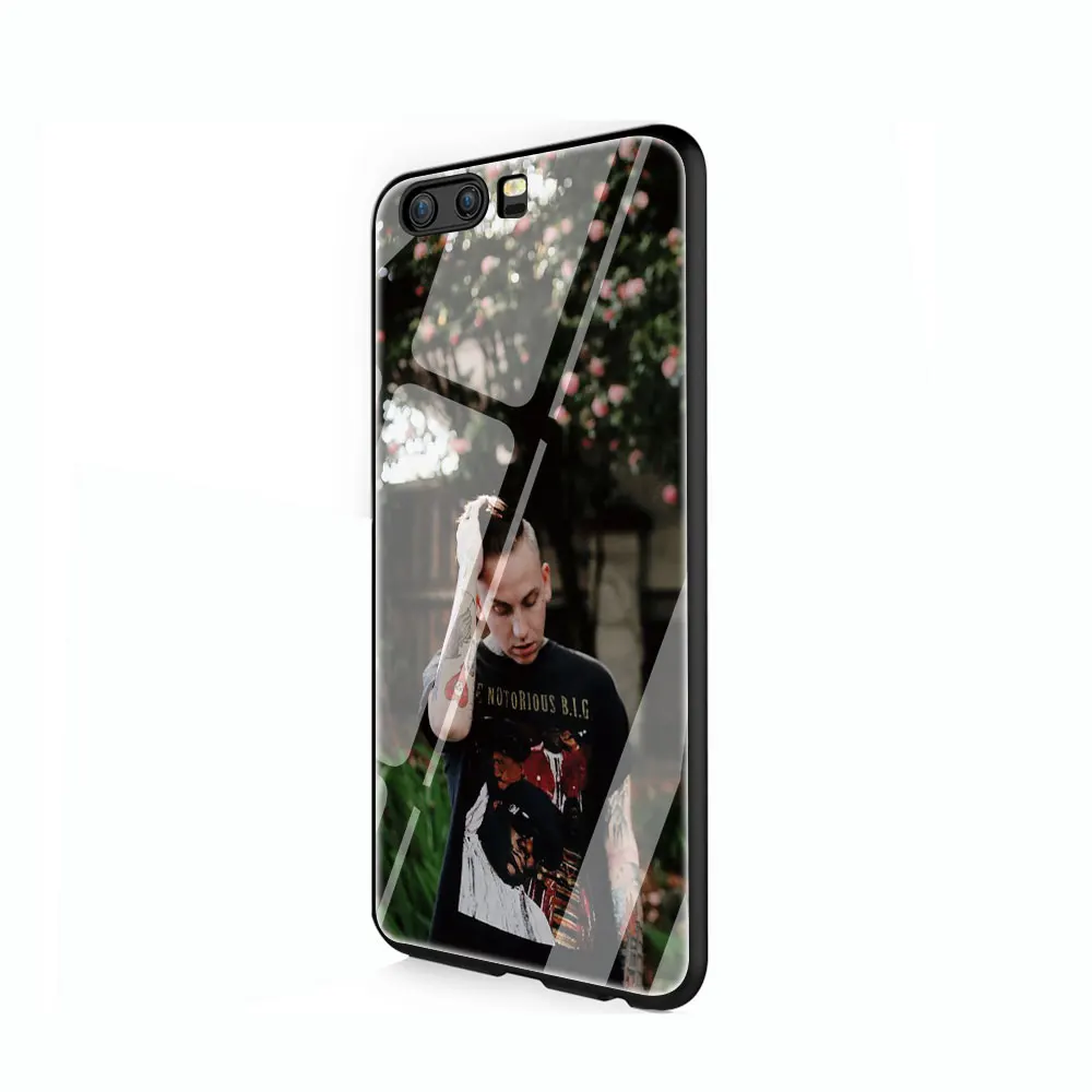 EWAU Blackbear закаленное стекло чехол для телефона huawei mate P 10 20 30 Lite Pro Y9 Honor 8X 7A - Цвет: G10