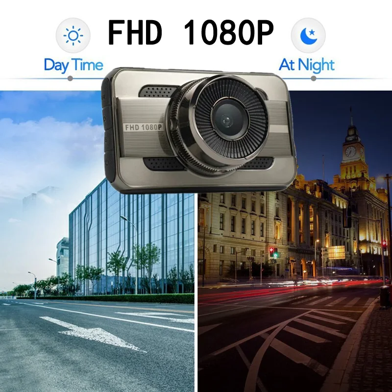 Мини Автомобильный видеорегистратор камера Full HD 1080P автомобиль камера для приборной панели ночного видения g-сенсор парковки монитор безопасности автомобиля видеорегистратор Dashcam