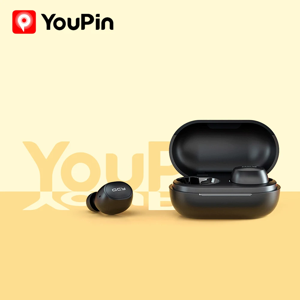 Последние QCY M10 YouPin TWS наушники беспроводные T4 Bluetooth 5 0 приложение ACC SBC IPX4