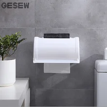GESEW Туалет Бумага держатель настенная коробка для хранения Водонепроницаемый гигиенические Бумага распределитель ткани мыльница, аксессуары для ванной комнаты Набор