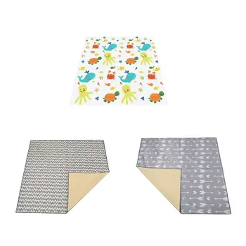 

High Chair Splash Mat Floor Protector Non Slip Waterproof Baby Eatting Play Mat U90B