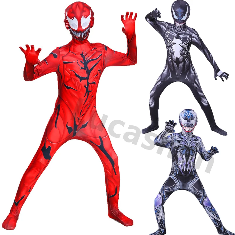 Superhero Venom Cosplay Costume Carnage Costumes Zentai Outfit Adults