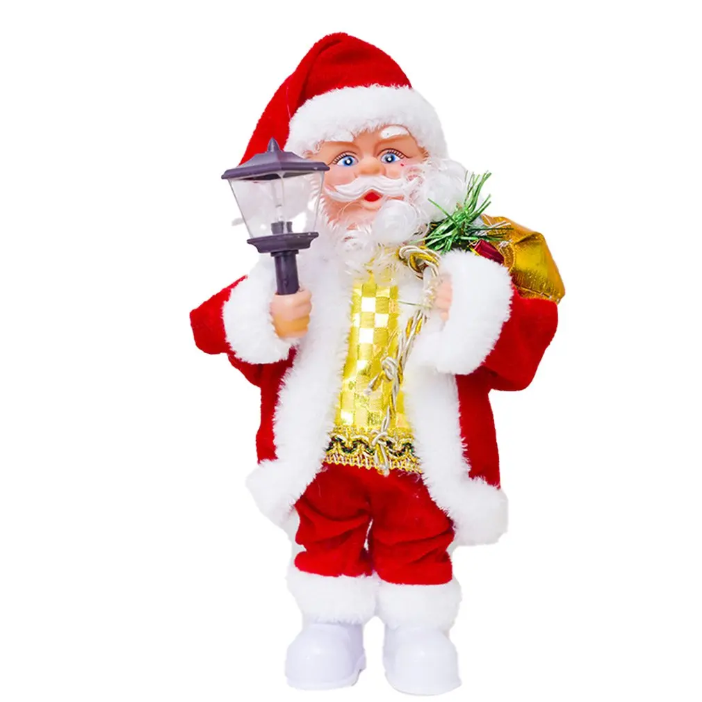 

Creative Electric Santa Claus Doll Toy Christmas Singing Dancing Lighting Musical Doll Toy For Children Xmas Gift