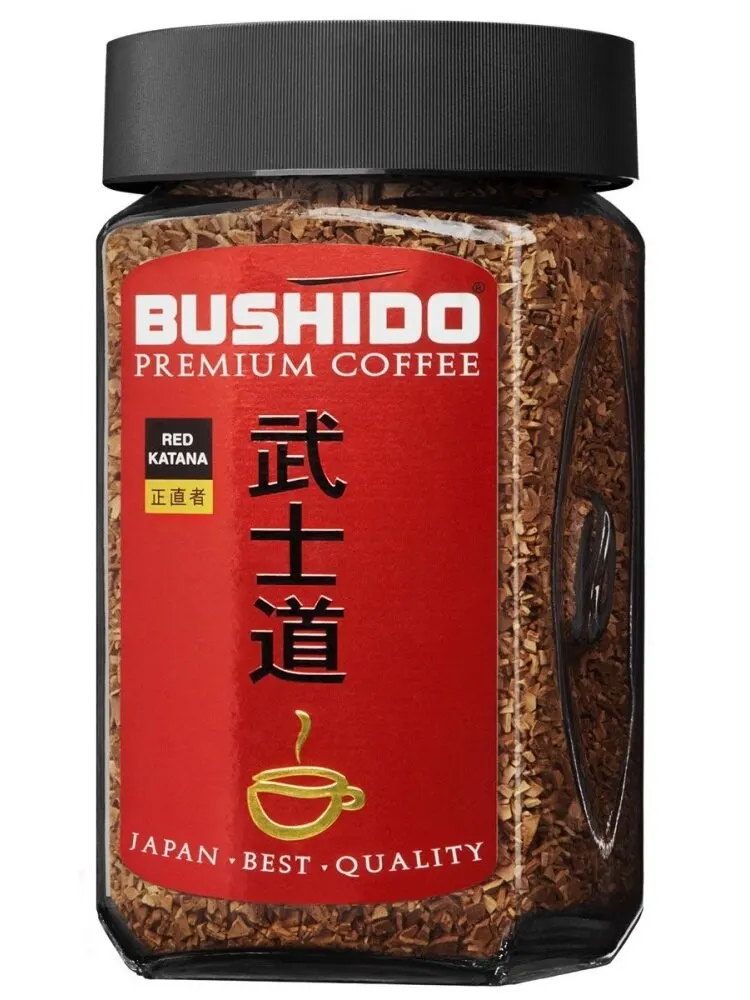 Coffee Bushido "red Katana", soluble, 100 gr|Instant Coffee| - AliExpress
