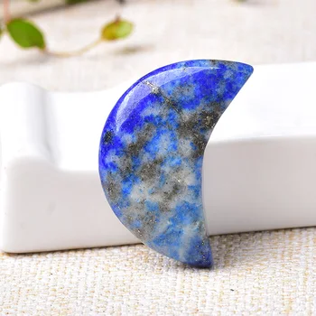 

1PC Natural Quartz Crystal Crescent Moon Shaped Gemstone Healing Stone Natural Polished Quartz Crystals Home Decoration DIY Gift