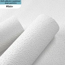 

Nordic Diatom Mud Particle Self-adhesive Solid Color Waterproof Environmental Protection Wallpaper Livingroom Bedroom Decoration