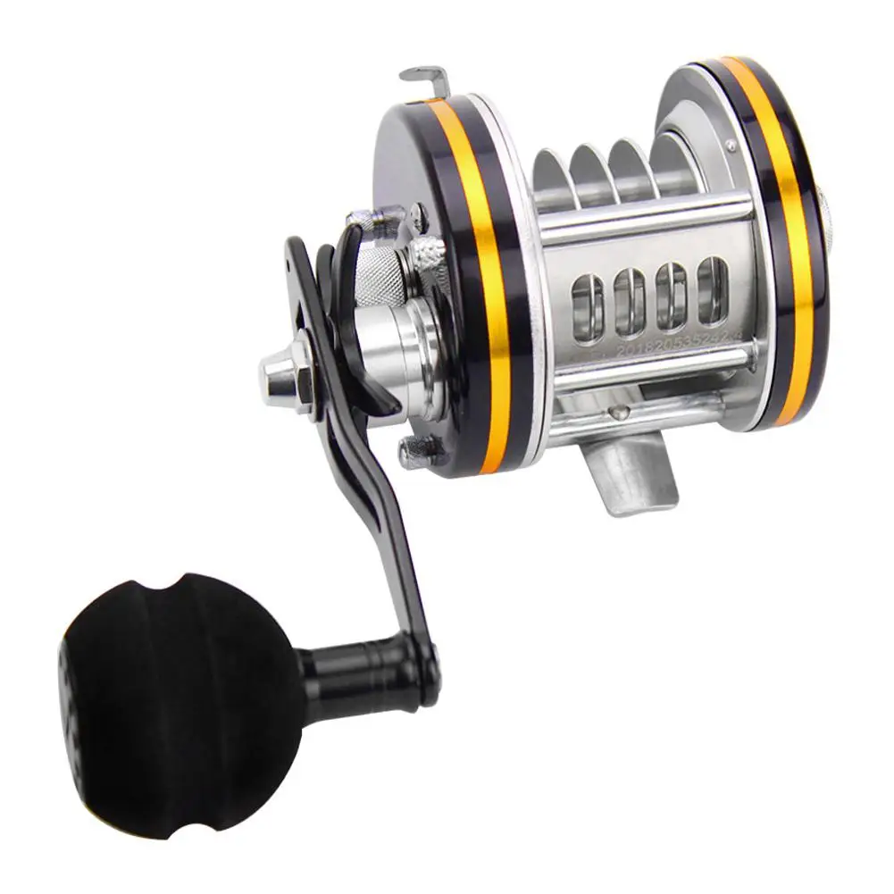 

Full Metal Drum Reels Casting Large Model Big Fish Trolling Reel Deep Sea Iron 3/4/5/6/8/10 holes Ice Fishing Reel