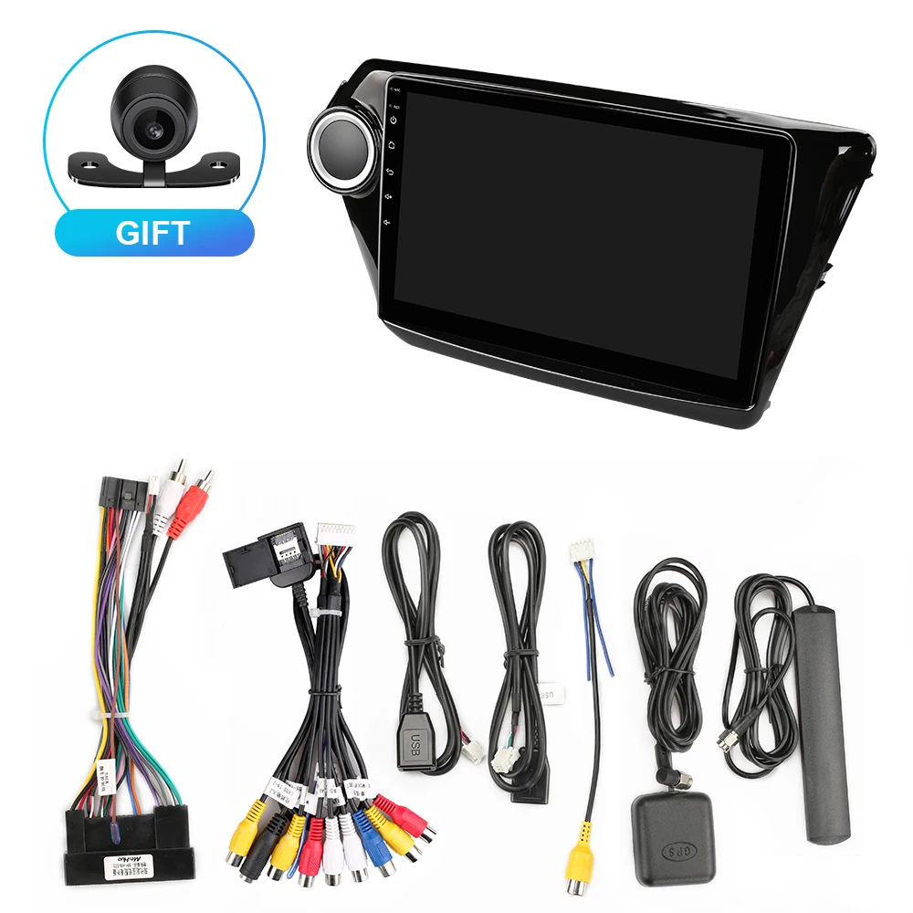 EBILAEN Car Multimedia Player For KIA RIO 3 4 2010-2017 Android 10.0 Autoradio GPS Navigation DSP IPS Headunit 4G Stereo Carplay