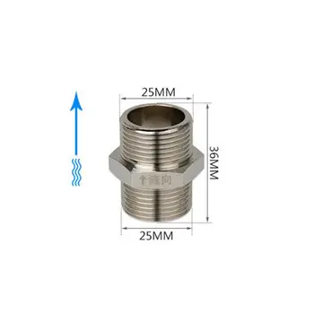 

3/4'' BSP Male Thread Brass Check Valve Single-track One Way Connector Back-flow Preventer Pipe Fitting for Water Closestool