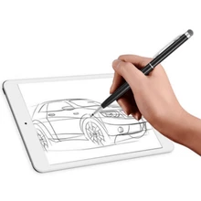 Mini stylet universel pour téléphone portable, 14cm, pointe Fine ronde, pour écran tactile capacitif, pour iPad et iPhone, 1 pièce