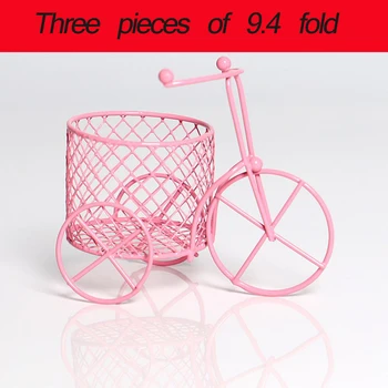 

1pc Creative Candy Rack Sponge Storage Jewelry Container lron Tricycle Car Rack Candy Box Sugar Shelf Ornaments Rack Home Decor