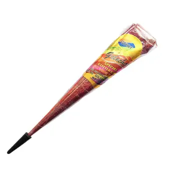 

7 Colors Indian Henna Tattoo Paste Glitter Cone Laser Art Tattoo Temporary Paint Paste Mehndi Body Henna Body Ointment Indi D7W5