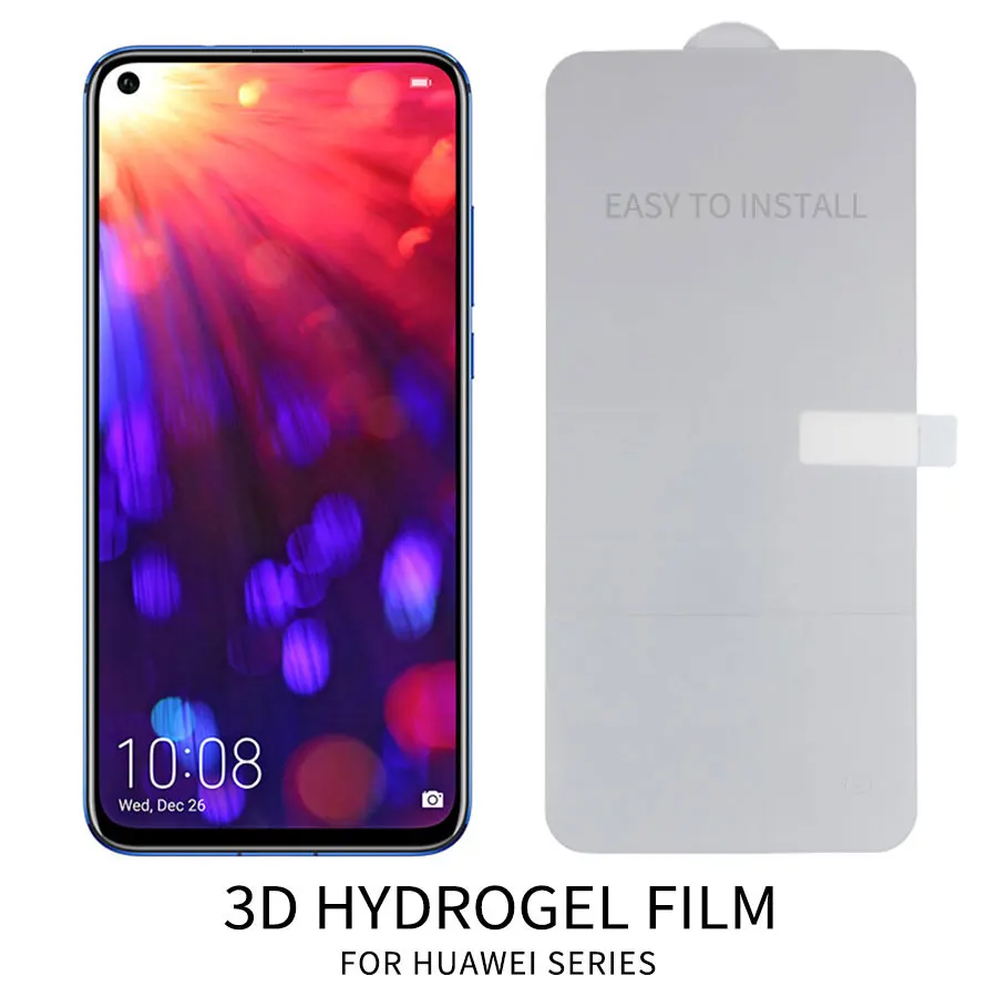 

Full Cover Soft Screen Protector For Huawei Honor 10 View 20 Hydrogel Film For Honor View 20 Screen Protector (Not Glass)