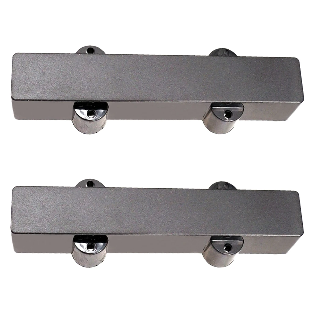 2PCS Pickup Cover 5 String Sealed For Jazz JB Bass Guitar Accessories Black Hot