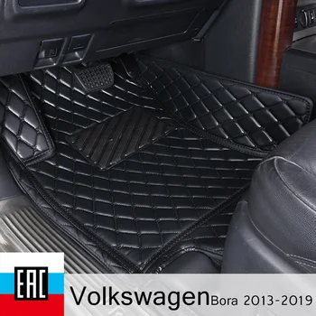 

car Mats For Volkswagen Bora 2013-2019 car floor mats car accessories interior from irkutsk car accessories