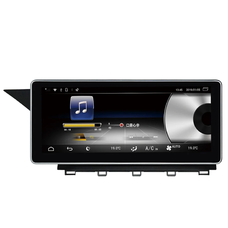 NAVITOPIA 10,25 дюймов 4G ram 64G rom Android 8,0 Автомобильный gps навигация для Mercedes-Benz GLK X204 2008-2012