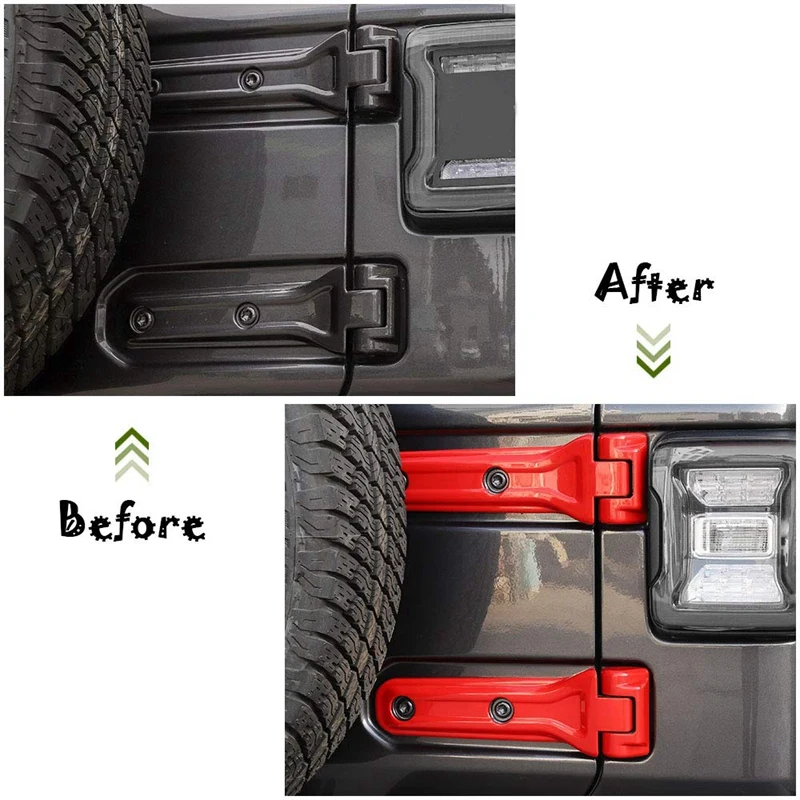Запасная консоль с шиной обшивкой крышки петли для- Jeep Wrangler JL автомобильные аксессуары