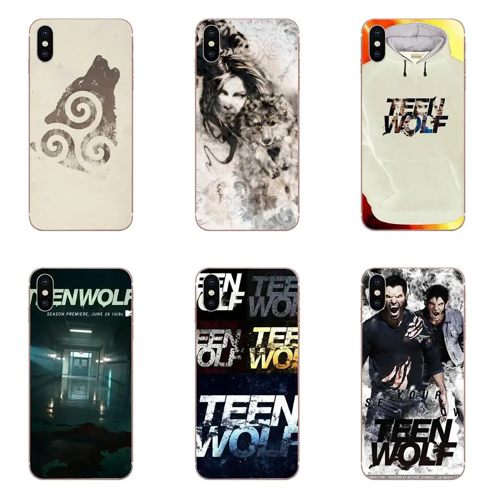 Pop Teen Wolf Logo For Xiaomi Mi3 Mi4 Mi4C Mi4i Mi5 Mi 5S 5X 6 6X 8 SE Pro Lite A1 Max Mix 2 Note 3 4 Silicone Shell Case | Мобильные