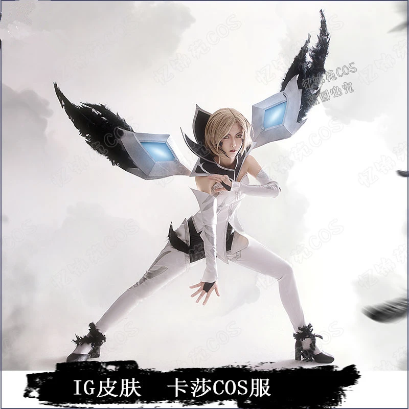 Hot Game LOL IG Champion Skin Kai'Sa LeBlanc Irelia Cosplay Costume 2019 New Anime Daughter of the Void Cos Uniform H |