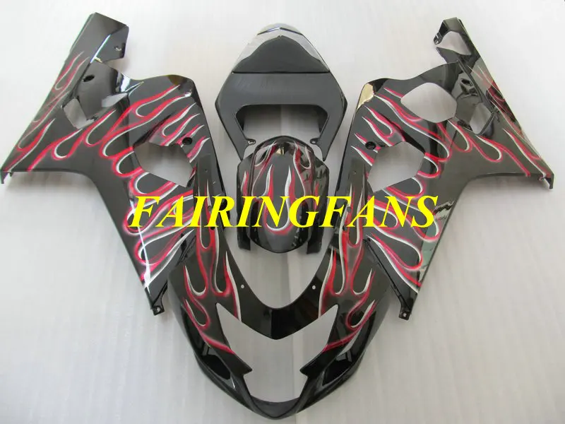 Мотоцикл обтекателя тела для GSXR600 750 K4 04 05 R 600 GSXR750 2004 2005 двойной Обтекатели с