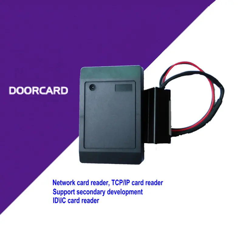 Сетевой считыватель ID карт TCP/IP считыватель карт доступа сеть IC кардридер HTTP вторичное развитие