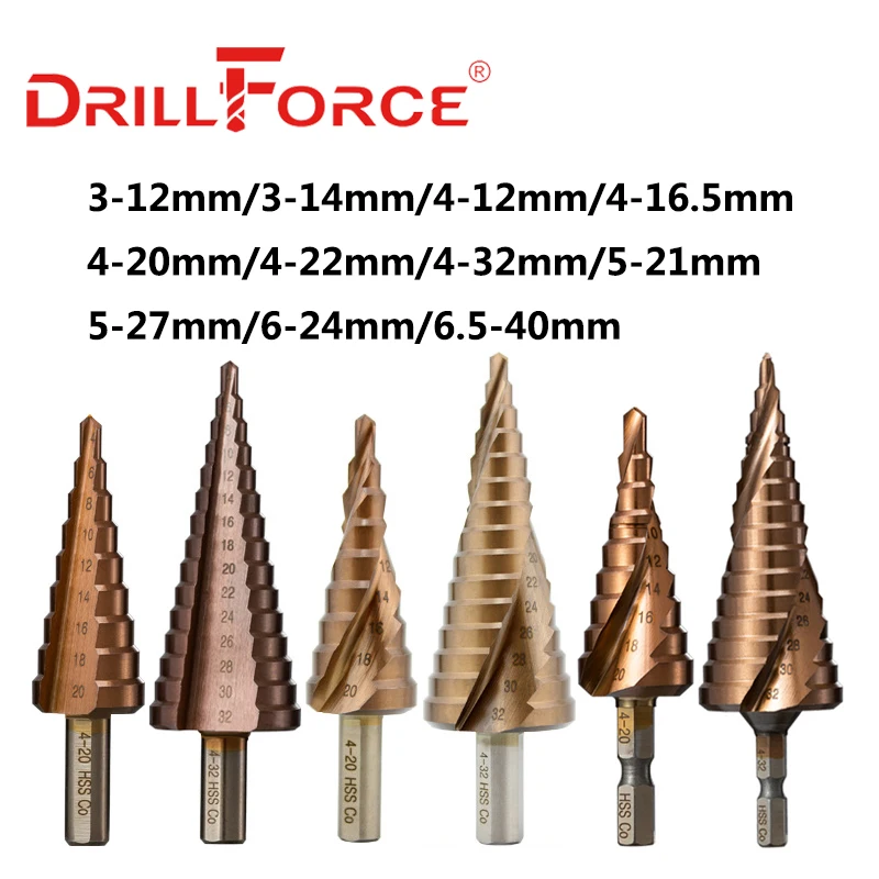 9/64" M35 Cobalt Drill Bit - 135° Split Point For Stainless