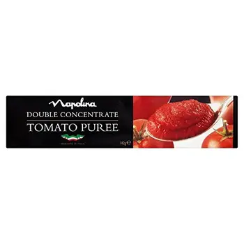 

Napolina Puré De Doble Concentrado De Tomate (142g) (Paquete de 2)