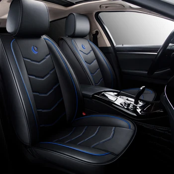 

Universal Leather Car Seat Cover Full Set Cushion Protector Accessories for Kia Stinger Soul Optima Forte Sorento Niro Cadenza