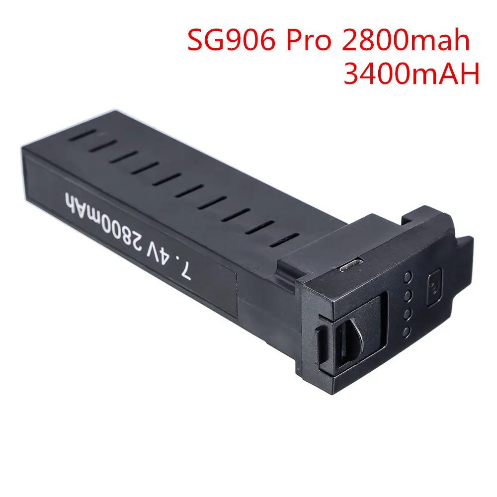 Limskey SG906 PRO запасная батарея GPS Дрон самостабилизирующий карданный 7 4 в 2800 мАч 3400