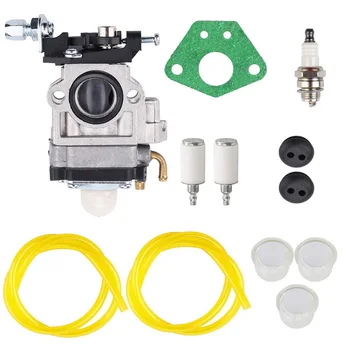 

Carburetor 300486 Kit For Earthquake E43 E43WC E43CE Auger MC43 MC43E MC43CE 300486 Gasket Fuel Lines Primer Bulbs