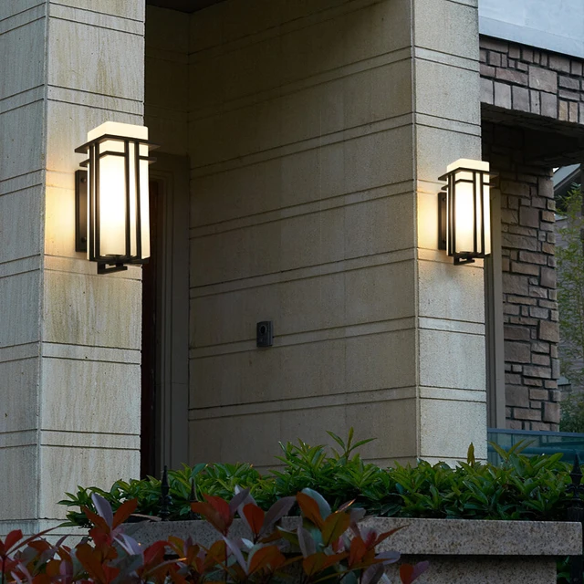 Novel Korean Retro Outdoor Waterproof Wall Lamp: Enhance Your Outdoor Lighting Experience