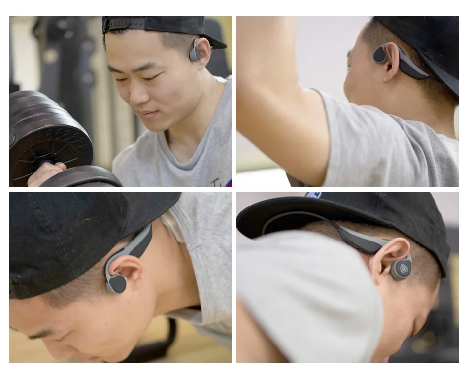 Bluetooth 5,0 V9 наушники костной проводимости беспроводные наушники Спорт на открытом воздухе гарнитура с микрофоном гарнитуры VS Z8 гарнитура
