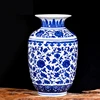 Blue and White Porcelain Vase Decoration living room flower arrangement antique decorative crafts Jingdezhen ceramics vases 1