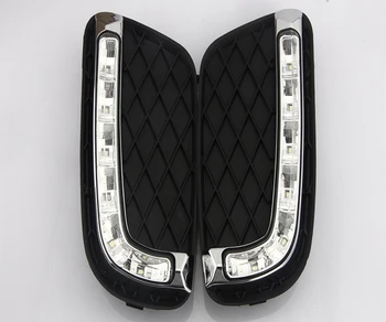 

Car Flashing 1Pair For Mercedes Benz Smart fortwo 2008 2009 2010 2011 LED DRL Daytime Running Lights Daylight Fog light