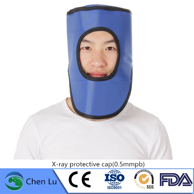 Direct selling x-ray gamma ray radiation protective 0.5mmpb lead cap radiological protection high quality lead one-piece hat full body harness fall protection