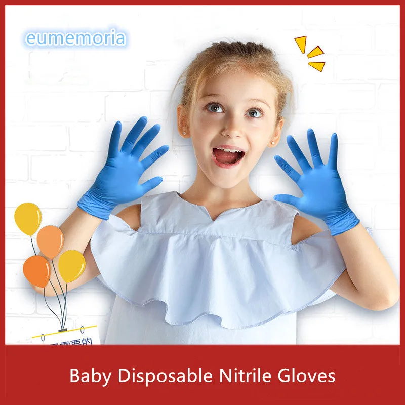 baby plastic gloves