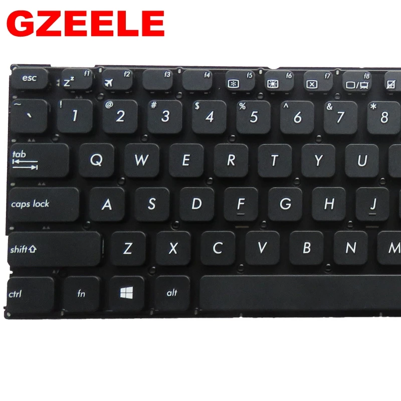 Teclado em Inglês para Laptop sem Moldura para Asus X541 X541u X541ua X541uv X541s X541sc X541sa X541cie Novo - Imagem 4