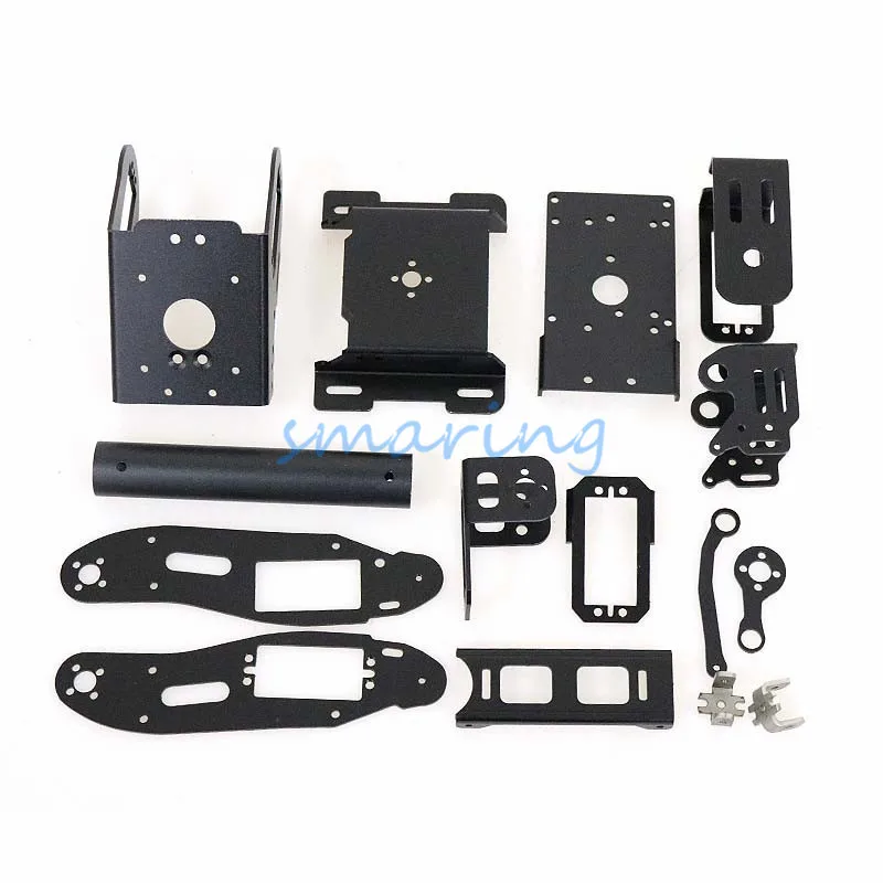 Smart Robot with 8 DOF Mechanical Arm Shock Absorber Tank Chassis for Grabbing Transport DIY Educational Project