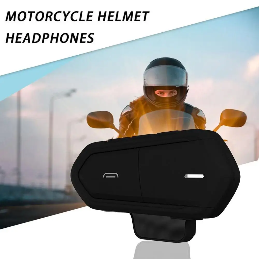 

1Pcs Motorcycle Helmet Walkie-Talkie Helmet Walkie-Talkie Wireless Walkie-Talkie Motorcycle Walkie-Talkie Headset Fm Radio