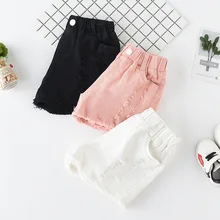 Детская одежда; модные шорты для девочек; коллекция года; летняя одежда; стиль; корейский стиль; повседневные универсальные модные популярные брюки для больших мальчиков