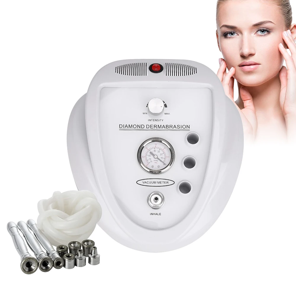 3 In 1 Big Size Diamond Microdermabrasion Machine Suction Power