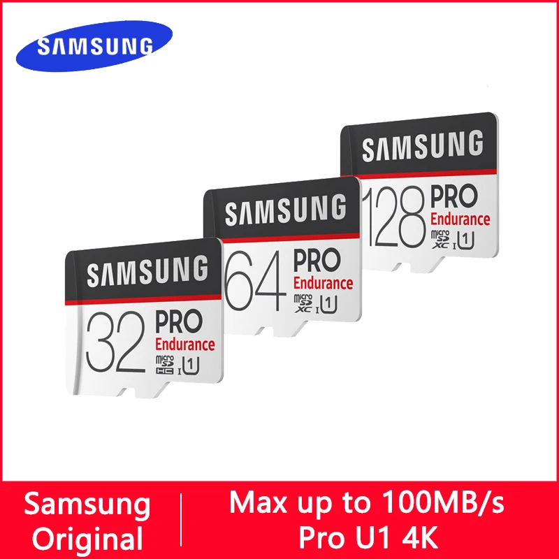 Карта памяти microSD SAMSUNG PRO U1 4K класс 10 128 ГБ 32 64 | Компьютеры и офис