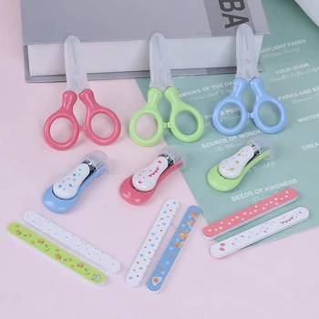 

Cute Mini Safe Baby Nail Care Practical Clipper Set Trimmer Convenient Daily Baby Nail Shell Shear Manicure