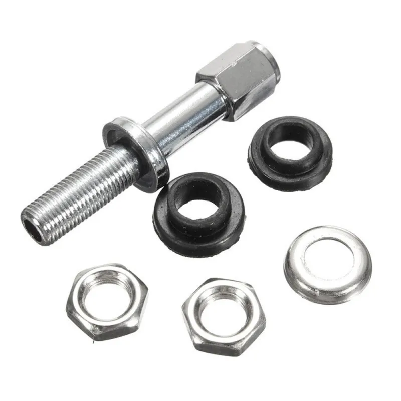 4pcs Car Tire Valve TR48E Bolt-in Car Tubeless Wheel Tire Valve Stem Dust Cap Cover vehicle Stainless Steel Metal Straight Mouth tire valve caps,tire valve cap,tire stem cover,tire valve stems,motorcycle tire valve