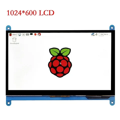 1024X600 LCD 7 дюймов Raspberry Pi 4 3 lcd 1024*600 800*480 HDMI сенсорный экран 7 ''дисплей для Raspberry Pi 4 Модель B 3B+ 3B поддержка ПК ноутбука - Цвет: 1024X600 LCD