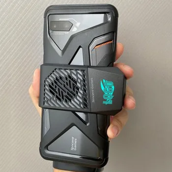 

For Asus ROG Phone II Phone 2 case ROG2 Soft TPU Phone Case back Cover Hollow border for ROG phone2 Can adaptation Cooling fan