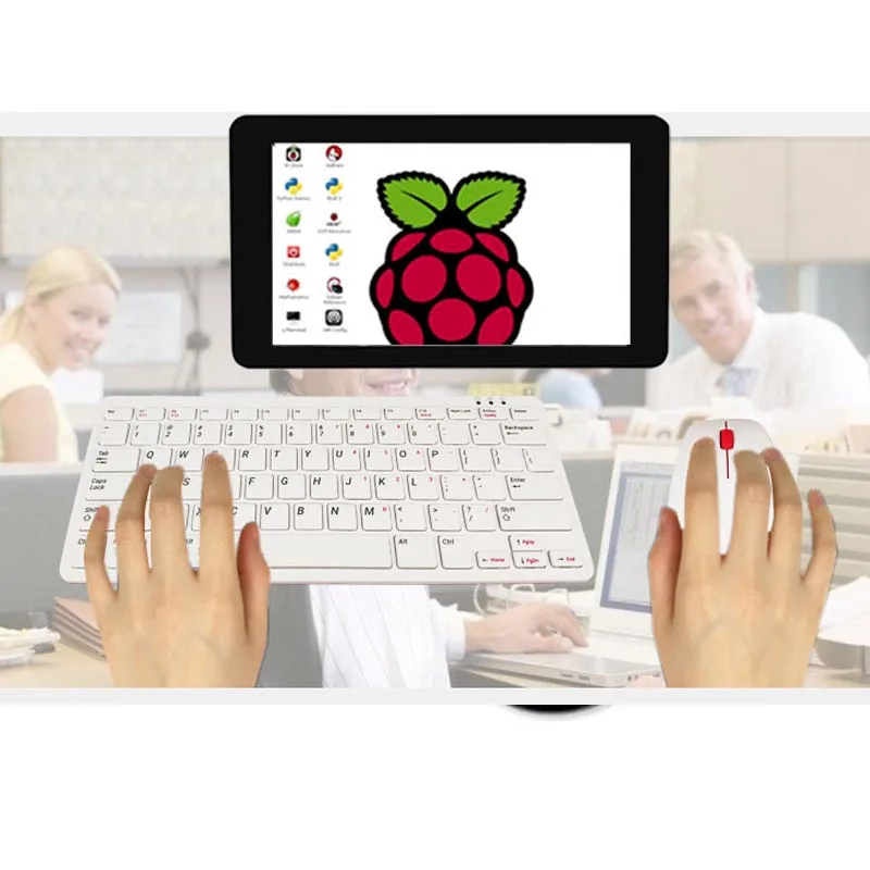 Raspberry Pi клавиатура мышь интегрирует функции концентратора для Raspberry p i 3B/3B+/4B